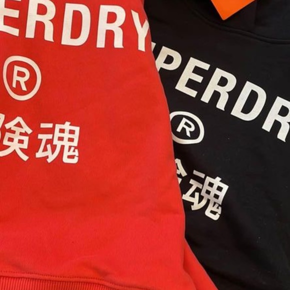 Superdry Black Boxy Sweatshirt with Relaxed Fit - Picture 6 of 8